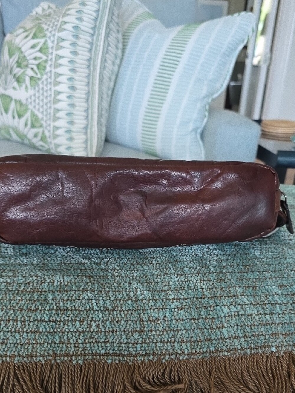 Jack Georges Small Brown Leather Backpack — Women - Picture 14 of 15